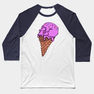 Skellecream Cone Baseball T-Shirt